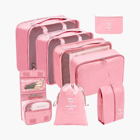 Conjunto Bolsas Organizadoras x8 Peças Impermeáveis VibePack™