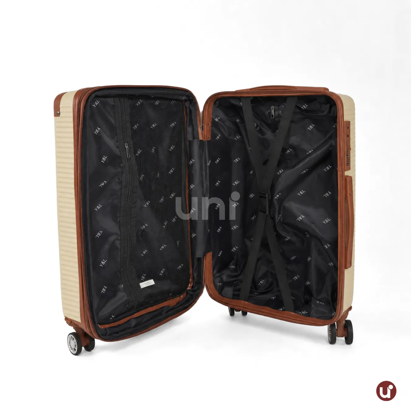 Mala de Viagem NovaTech Rígida ABS — Bordo e Despacho 8kg a 32kg | Cadeado TSA, Rodas 360° Removíveis, Expansível