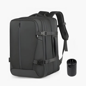 Mochila de Viagem a Vácuo Expansível 60L Mala de Bordo Impermeável