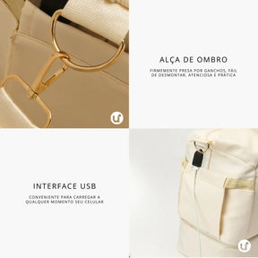Conjunto 2 Peças Bolsa Esportiva e Viagem Multifuncional 35L JenniBag™ - uniescolhas