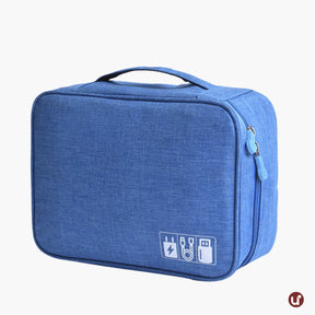 Organizador de Cabos e Carregadores para Viagem Impermeável