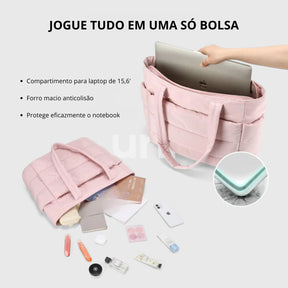 Bolsa Tote Puffer Acolchoada 20L de 15,6 UniBubble™