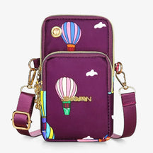 Bolsa de Ombro Multifuncional Nylon à Prova d'Água com Alça Ajustável Nybag - uniescolhas