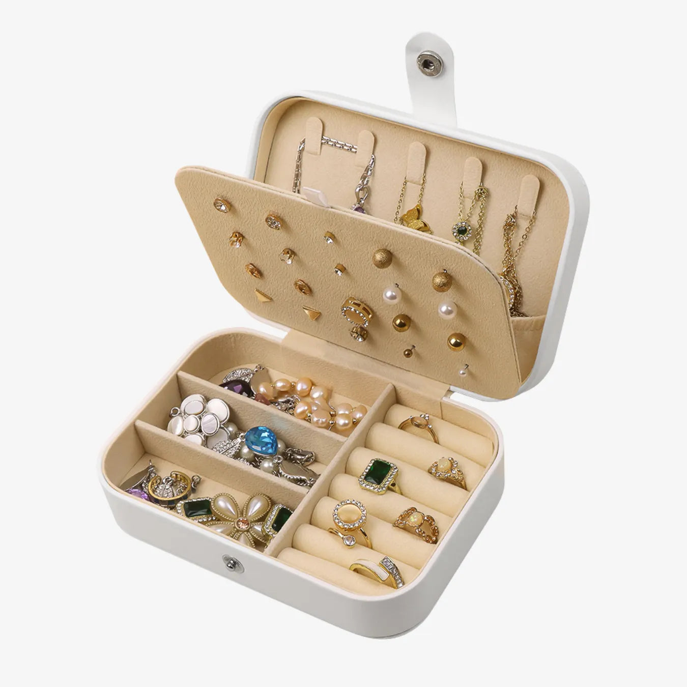Porta-Joias Compacto e Organizador de Viagem BellaBox®