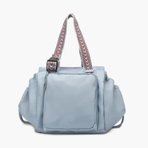 Bolsa Mochila Multifuncional Feminina Viagem e Maternidade 16 Bolsos Impermeável