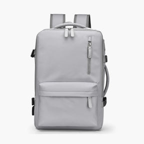 Mochila Cinza De Viagem Expansível 29 - 39L BellaJourney 2.0 Lançamento