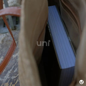 Bolsa de Praia com Zíper e Forro Interno – Espaçosa e Elegante