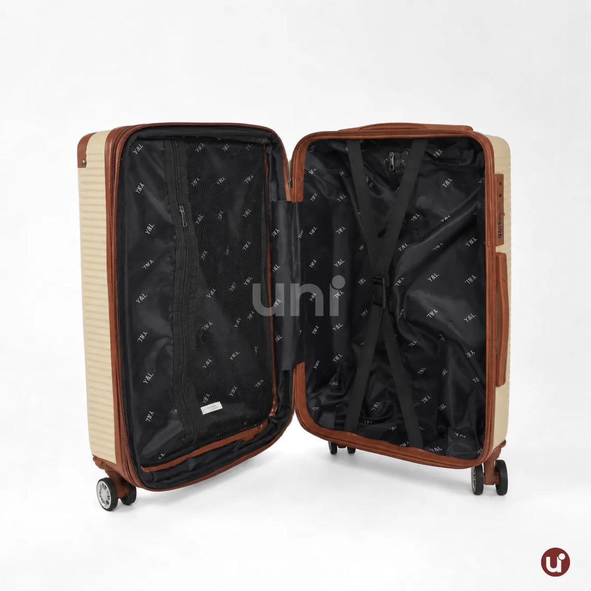 Mala de Viagem NovaTech Rígida ABS — Bordo e Despacho 8kg a 32kg | Cadeado TSA, Rodas 360° Removíveis, Expansível