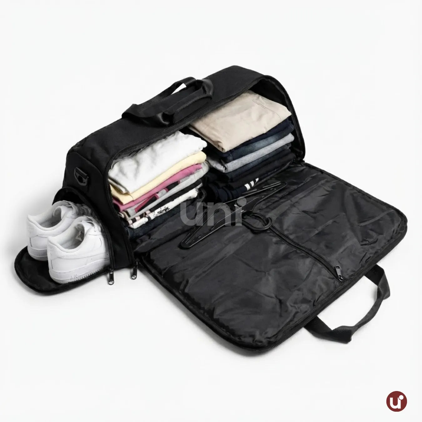 Bolsa Dobrável 2 Em 1 de Viagem Grande Capacidade em Nylon Impermeável Modisa™