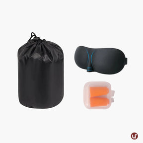 Almofada de Pescoço para Viagem Memory Foam - Kit Conforto 3 Peças