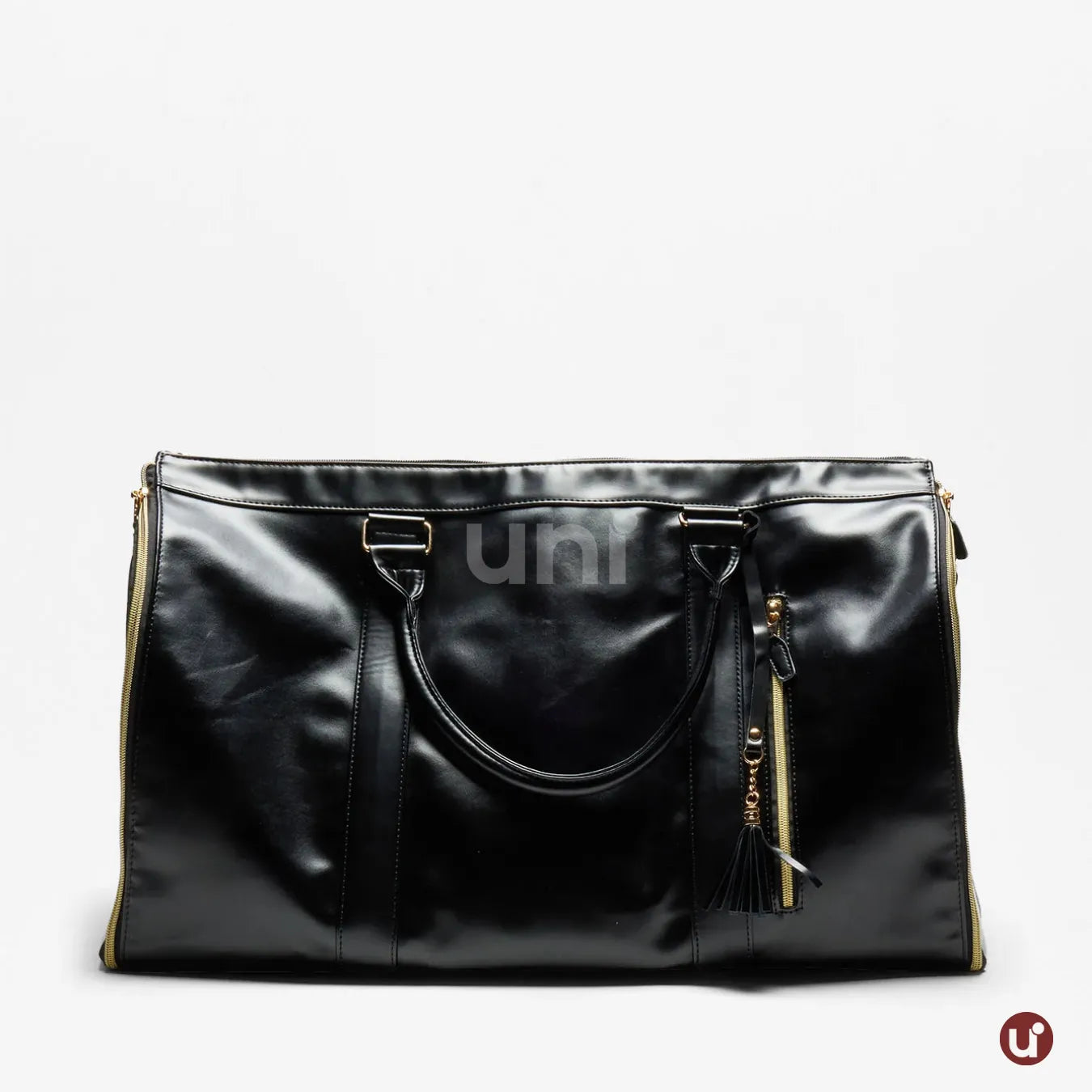 Mala de Mão Preta Espaçosa Dobrável 60L Roller JetSetFemme™