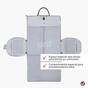 Mala de Mão Verde Espaçosa Dobrável 60L Roller JetSetFemme™