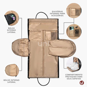 bolsa de viagem masculina