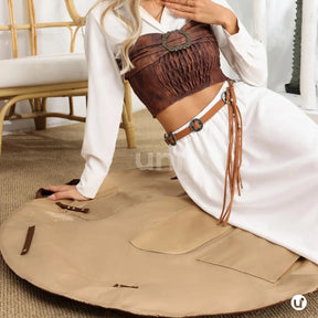 Bolsa Dobrável 2em1 Impermeável: Vira Manta de Praia, Viagem & Piquenique - TOTED®