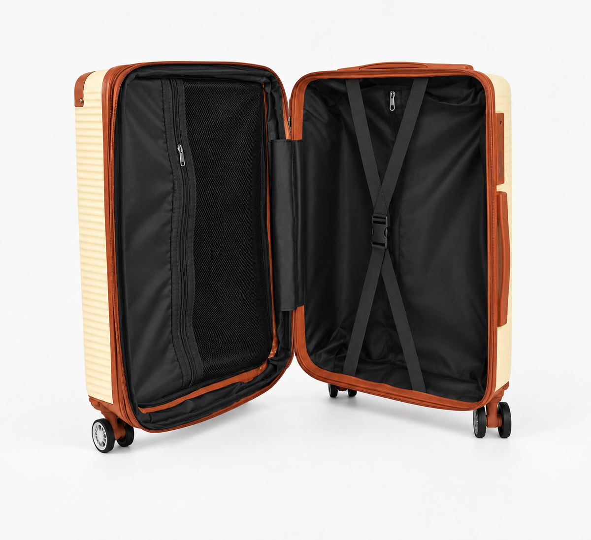 Mala de Viagem NovaTech Rígida ABS — Bordo e Despacho 8kg a 32kg | Cadeado TSA, Rodas 360° Removíveis, Expansível