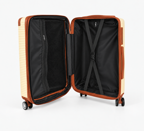 Mala de Viagem NovaTech Rígida ABS — Bordo e Despacho 8kg a 32kg | Cadeado TSA, Rodas 360° Removíveis, Expansível