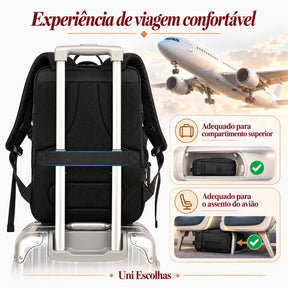 Kit RICCA — Combo Bordo Completo: Mala + Mochila e 10 Extras