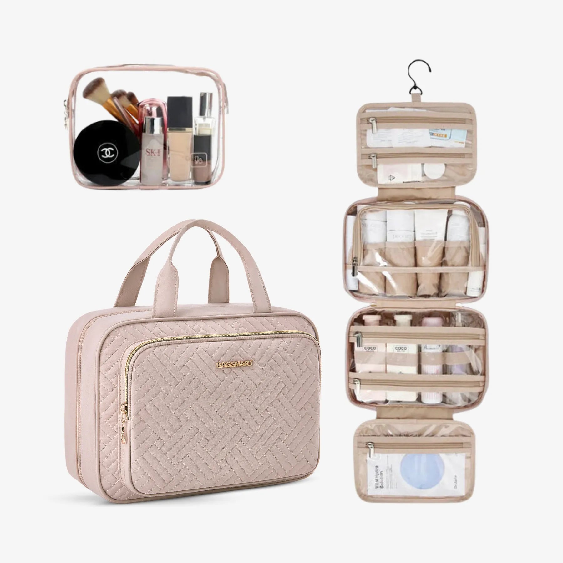 Necessaire Feminina Organizadora - BeautyVoyage®️