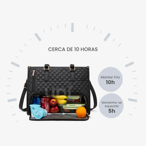 Bolsa Tote Feminina 3 em 1 para Notebook e Térmica - WorkChic™
