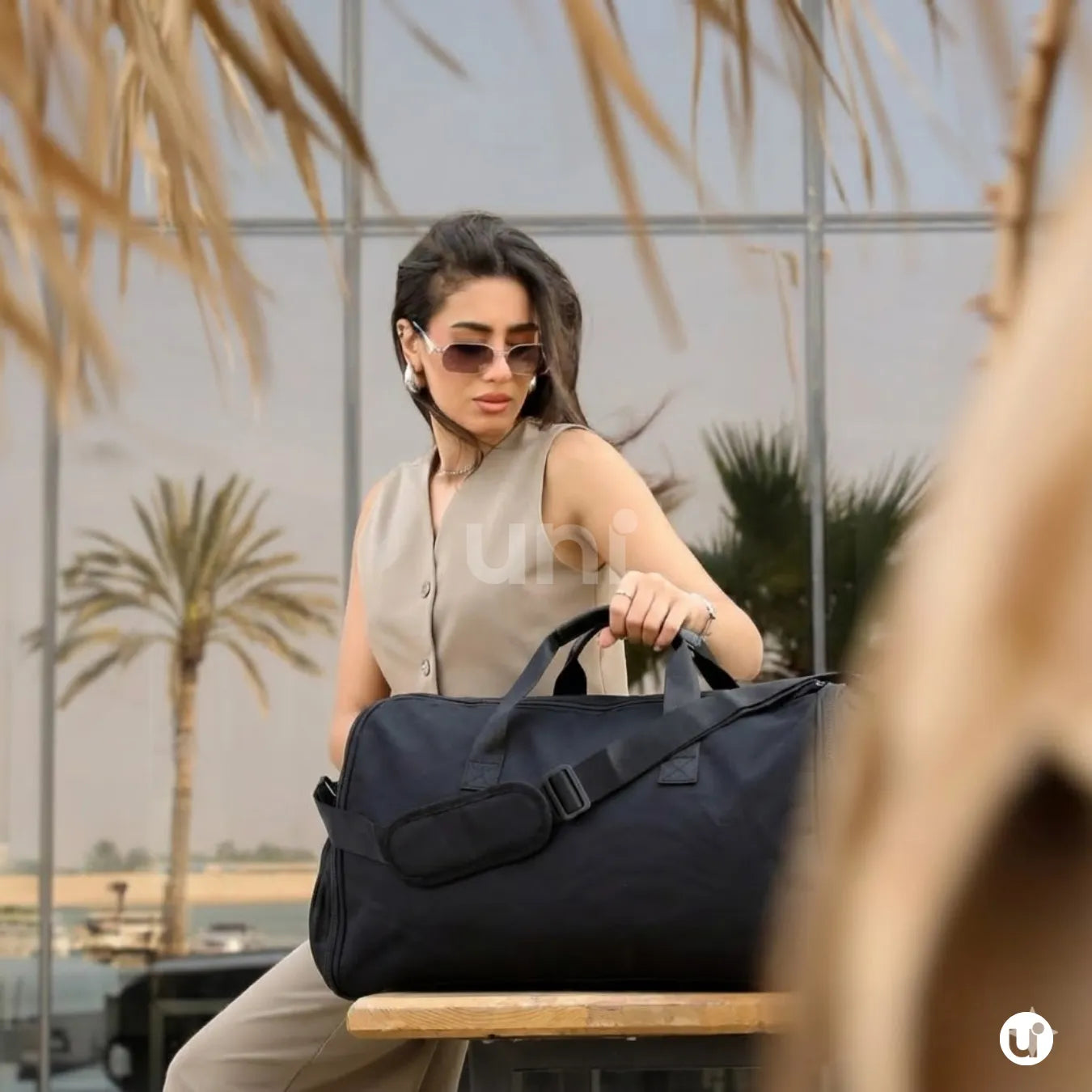 Bolsa Dobrável 2 Em 1 de Viagem Grande Capacidade em Nylon Impermeável Modisa™