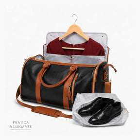 Mala de Bordo 10kg JetSetFemme™ - A Bolsa de Viagem Anti-Amasso