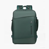 Mochila Verde Expansiva 40L Impermeável para Viagem TravelMax™