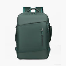 Mochila Verde Expansiva 40L Impermeável para Viagem TravelMax™