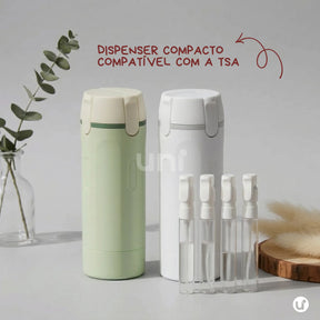Dispenser de Viagem Inteligente 4 em 1: Organização Antivazamento - GOPACKO™