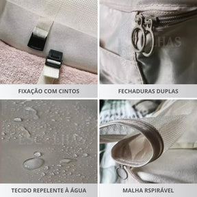 Kit Organizador de Mala 8 e 10 Peças VibePack™ - Impermeável