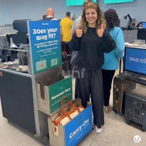 Mala de Bordo 10kg JetSetFemme™ - A Bolsa de Viagem Anti-Amasso