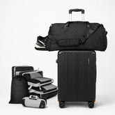 Kit de Viagem Modisa™ — Mala de Bordo 10kg + Bolsa 2 em 1 + 6 Organizadores