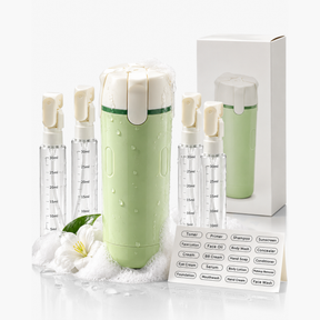 Dispenser de Viagem 4 em 1 GOPACKO™ — Porta Shampoo Antivazamento