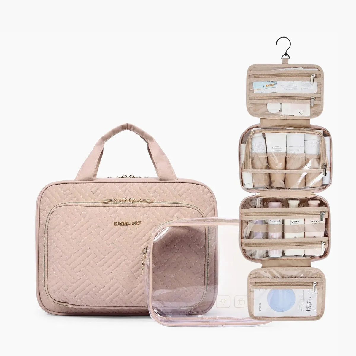 Necessaire Dobrável para Higiene Pessoal BeautyVoyage™ Modelo PREMIUM