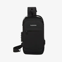 Bolsa Transversal Antifurto com USB e Bolso Oculto Impermeável SecureCarry™ - uniescolhas