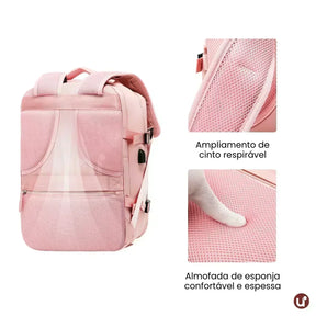 Mochila de Viagem 35L Bagagem de Mão Impermeável - BagTravel™