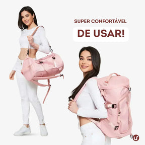 Bolsa Mochila Feminina 2 em 1 Esportiva Impermeável 30L - LVQUE™