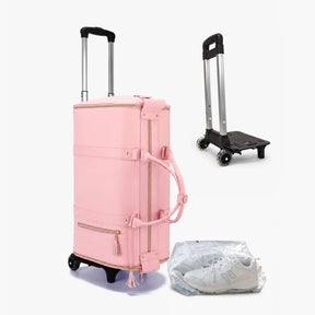 Mala de Bordo 10kg JetSetFemme™ - A Bolsa de Viagem Anti-Amasso