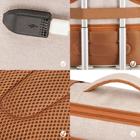 Kit de Viagem NovaTech™ Completo — Mala + Mochila Combinando