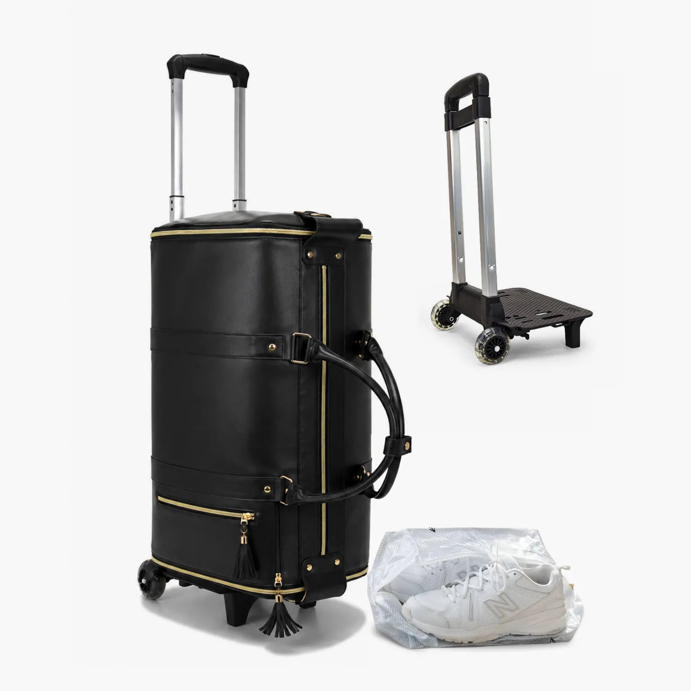 Mala de Bordo 10kg JetSetFemme™ - A Bolsa de Viagem Anti-Amasso