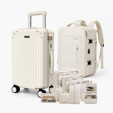 Kit RICCA — Combo Bordo Completo: Mala + Mochila e 10 Extras