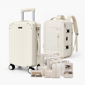 Kit RICCA — Combo Bordo Completo: Mala + Mochila e 10 Extras