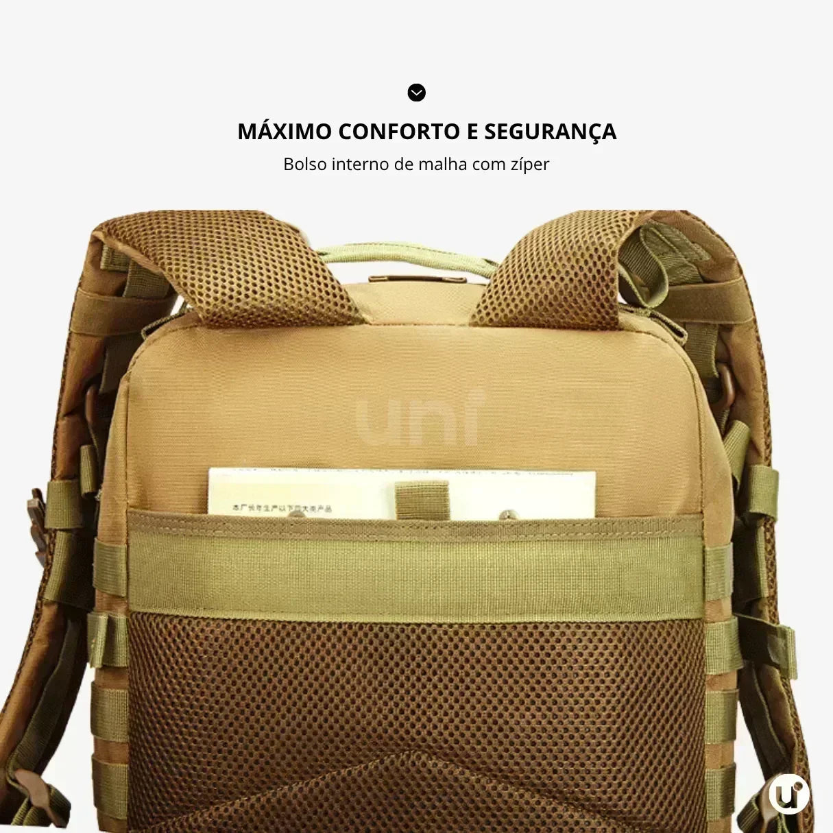 Mochila Tática Militar 50L Impermeável para Viagem e Treino - Tactical Titan™