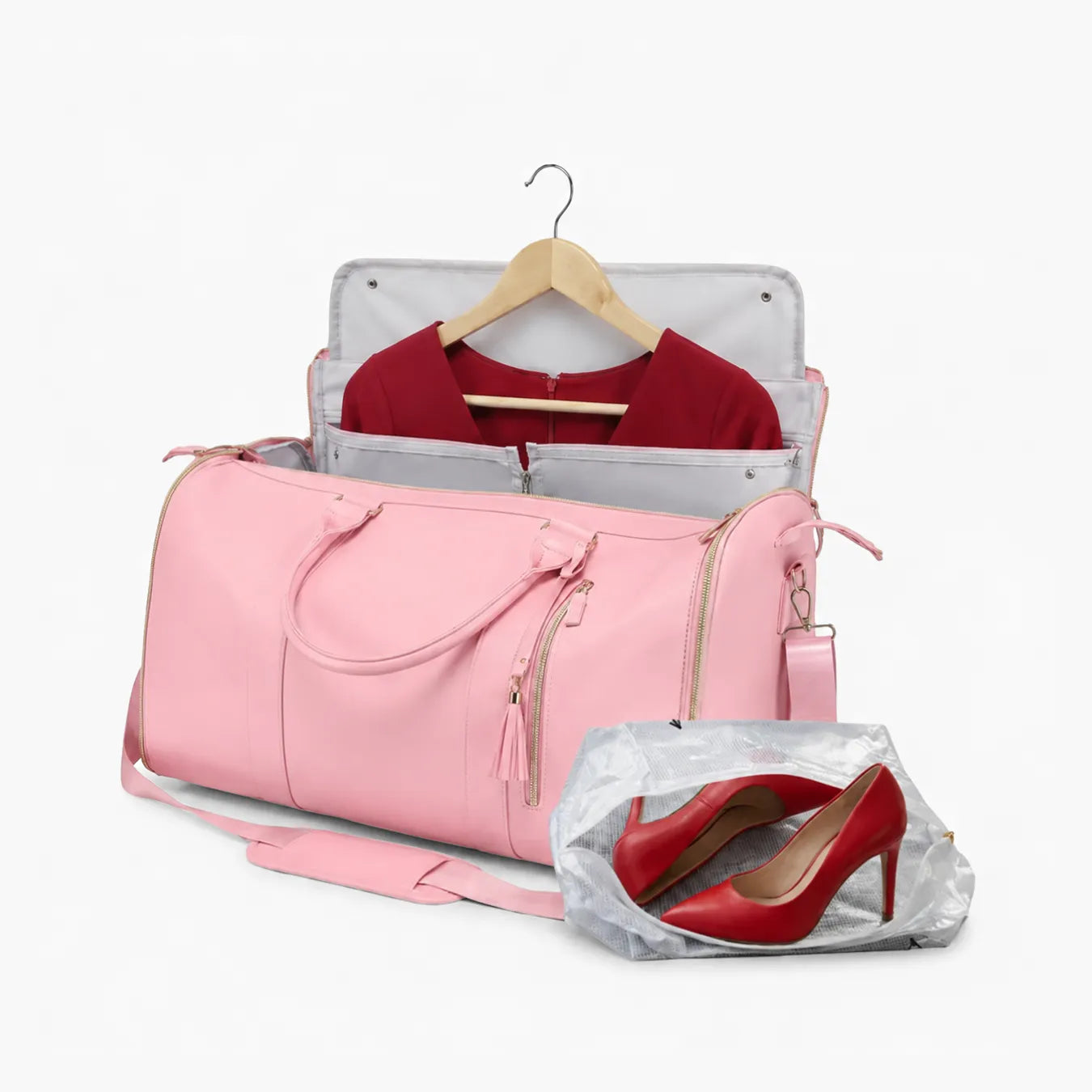 Mala de Bordo 10kg JetSetFemme™ - A Bolsa de Viagem Anti-Amasso
