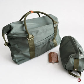 Kit Mala de Viagem Verde Oliva 20"/24" + Bolsa e Necessaire