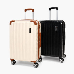 Mala de Viagem NovaTech Rígida ABS — Bordo e Despacho 8kg a 32kg | Cadeado TSA, Rodas 360° Removíveis, Expansível