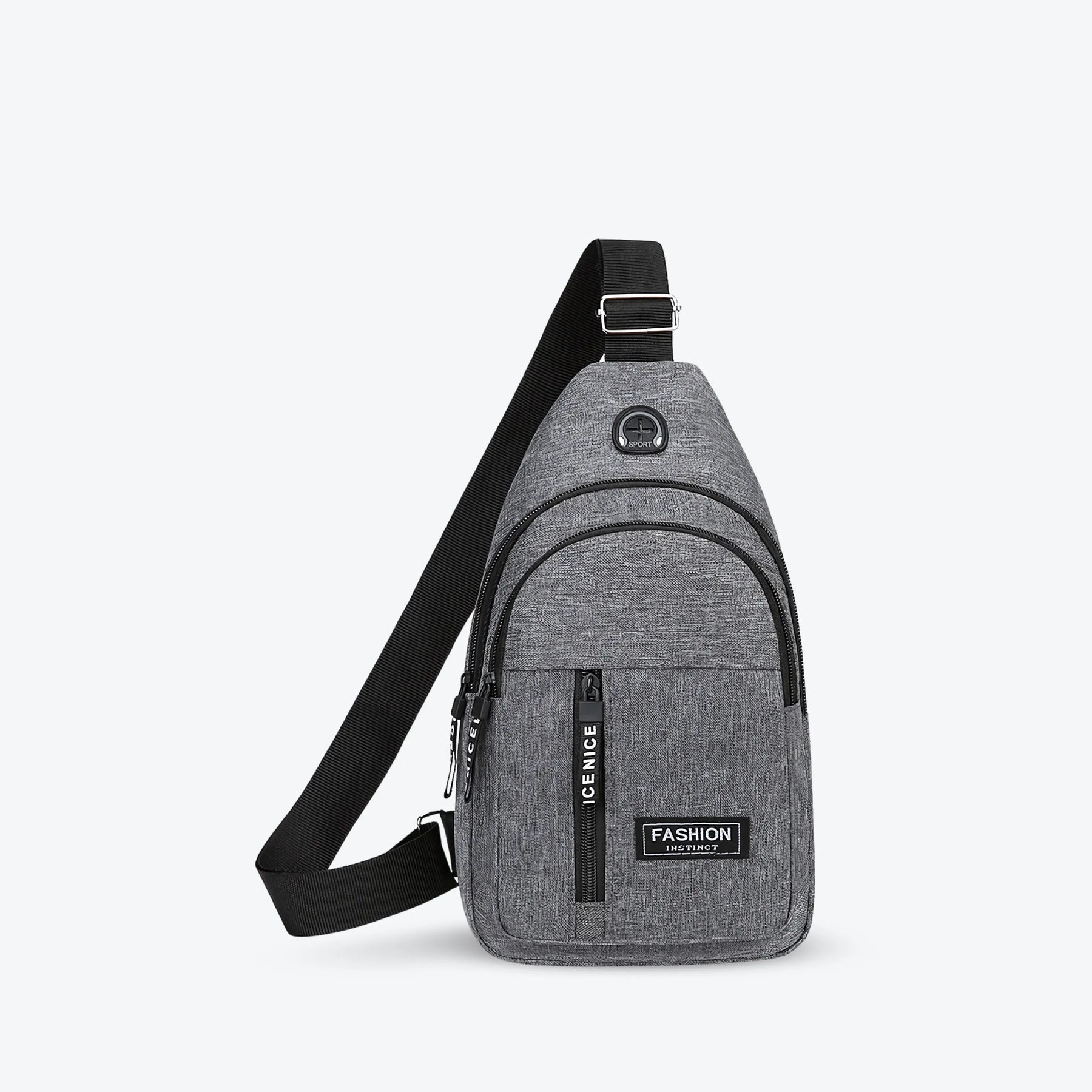 Mochila Transversal Multifuncional Resistente e Impermeável CrossMove™