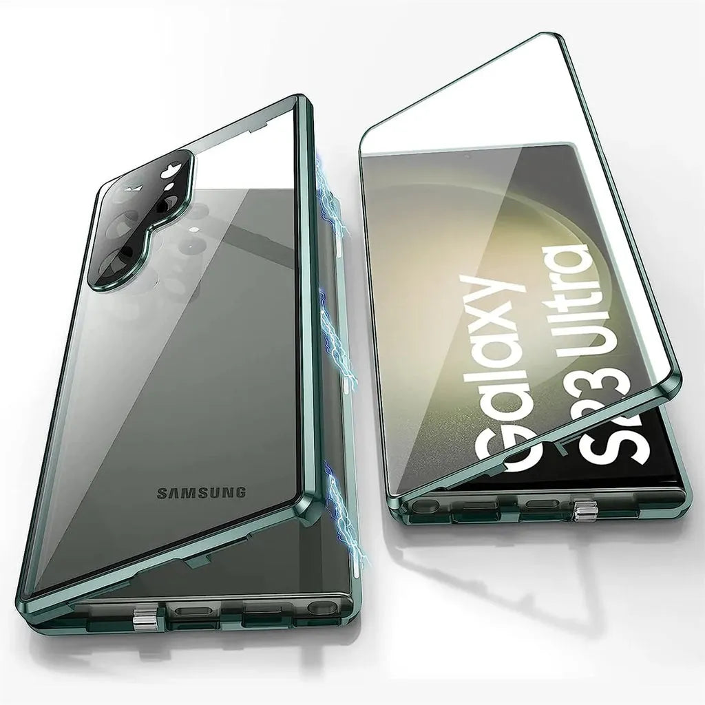 Case Privacy® - Samsung / Capa Magnética Blindada Premium com Dupla Proteção 360º - uniescolhas
