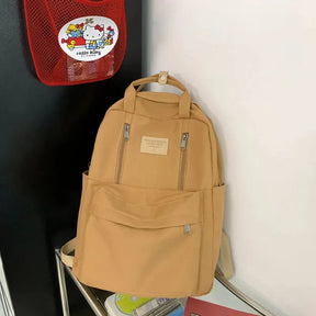 Mochila Coreana Multifuncional  / Escola, Faculdade, Passeio - JulyPocket®️