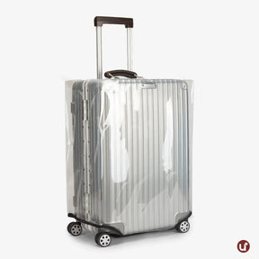 Capa Protetora Para Mala de Viagem Transparente PVC Cristal Resistente e Impermeável - uniescolhas