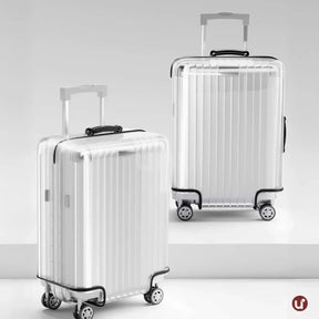 Capa Protetora Para Mala de Viagem Transparente PVC Cristal Resistente e Impermeável - uniescolhas